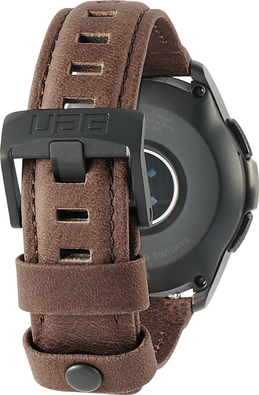 UAG Samsung Galaxy Watch 42 mm skinnreim (brun) - Elkjøp