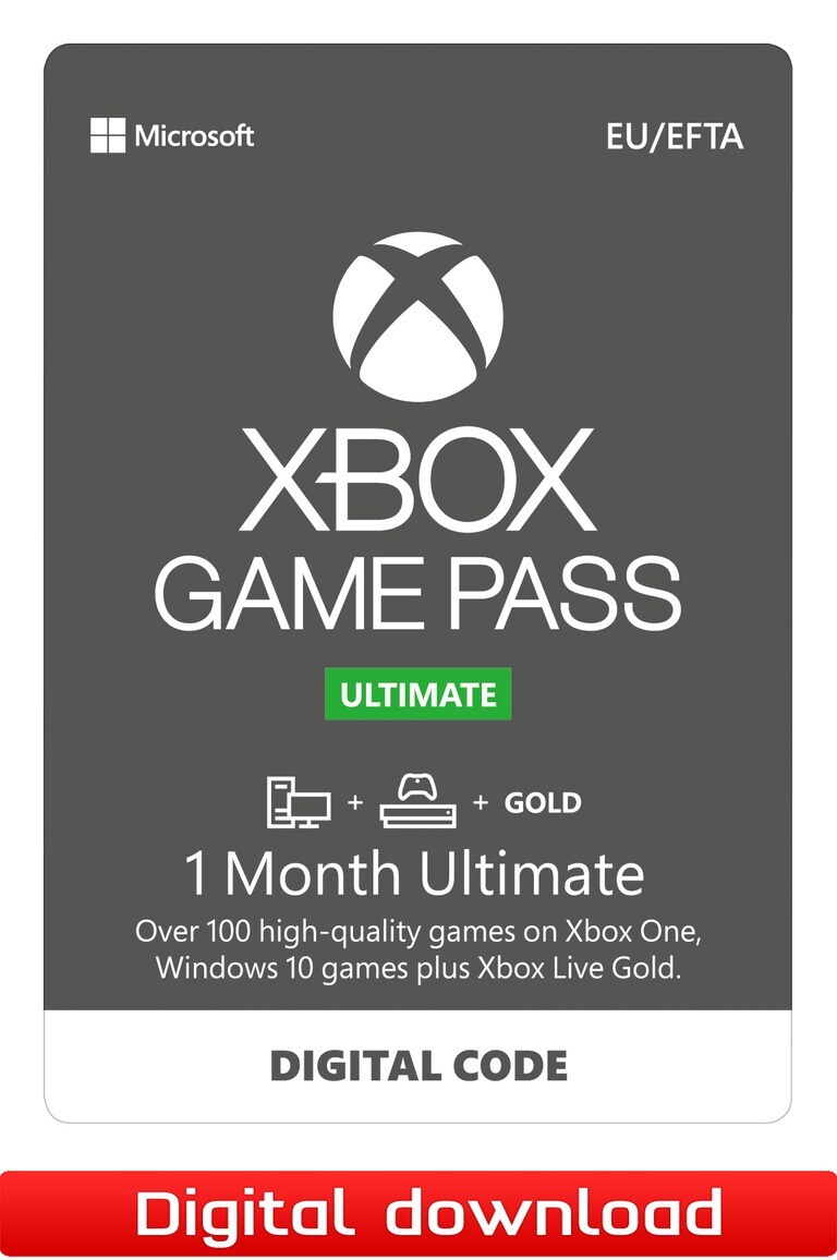 Xbox Game Pass Ultimate 1 Month Subscription - XBOX One - Elkjøp
