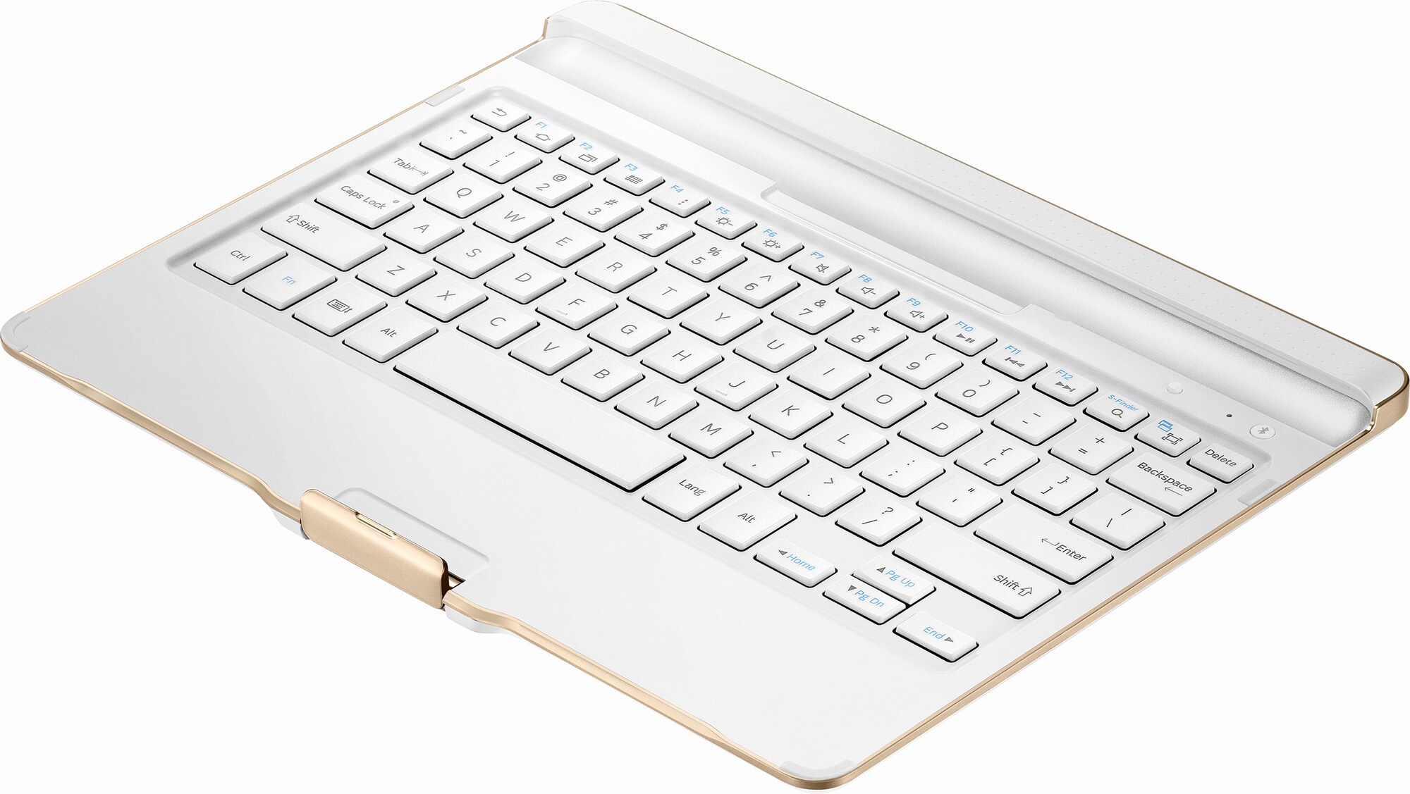 Samsung Book Cover Keyboard for Galaxy Tab S (hvit) - Elkjøp