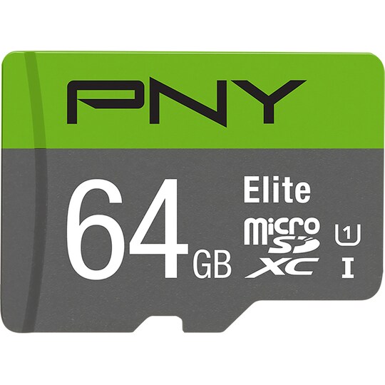PNY Elite Micro SDXC-minnekort 64 GB - Elkjøp