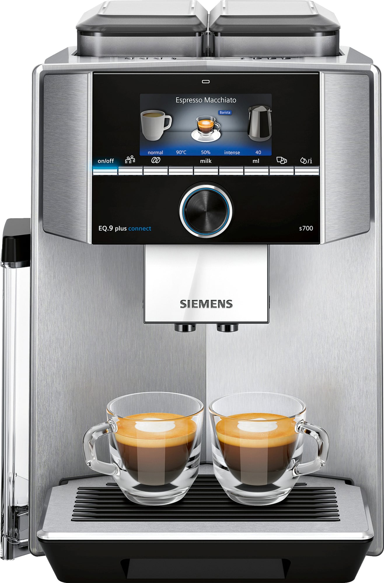 Siemens EQ.9 Plus automatisk kaffemaskin TI9573X1RW - Elkjøp