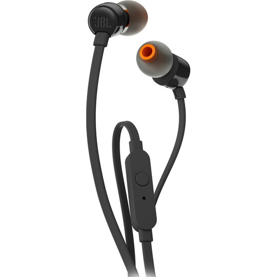 JBL in-ear hodetelefoner T110 (sort) - Elkjøp