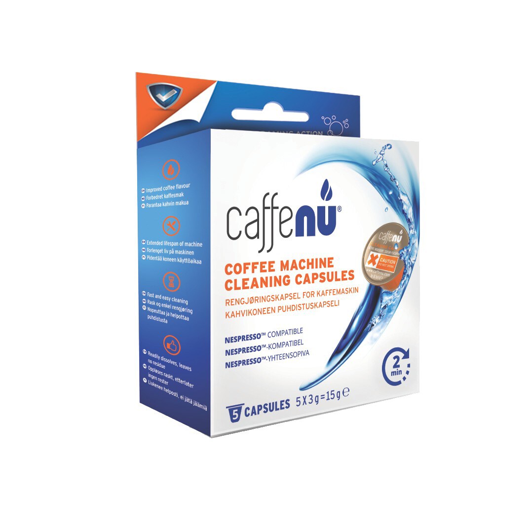 Caffenu Nespresso rengjøringskapsel CFCC050 - Elkjøp