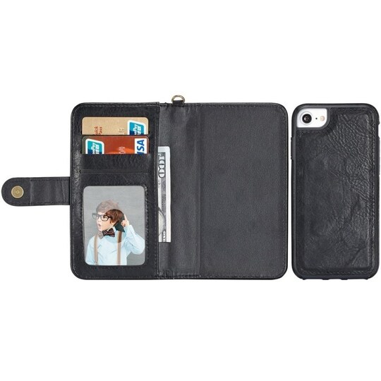 Multi lommebok 3i1 9-kort Apple iPhone 6, 6S - brun - Elkjøp