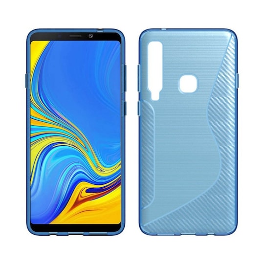 S Line silikondeksel Samsung Galaxy A9 2018 (SM-A920F) - Blå - Elkjøp