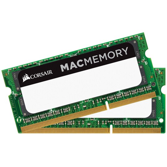 Corsair Mac DDR3 SO-DIMM RAM minnebrikke 8 GB - Elkjøp