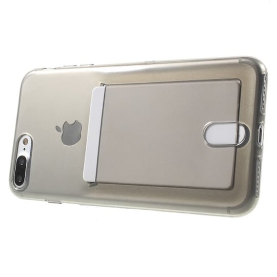 Silikondeksel med kort Apple iPhone 7 Plus / 8 Plus - Gjennomsiktig - Elkjøp