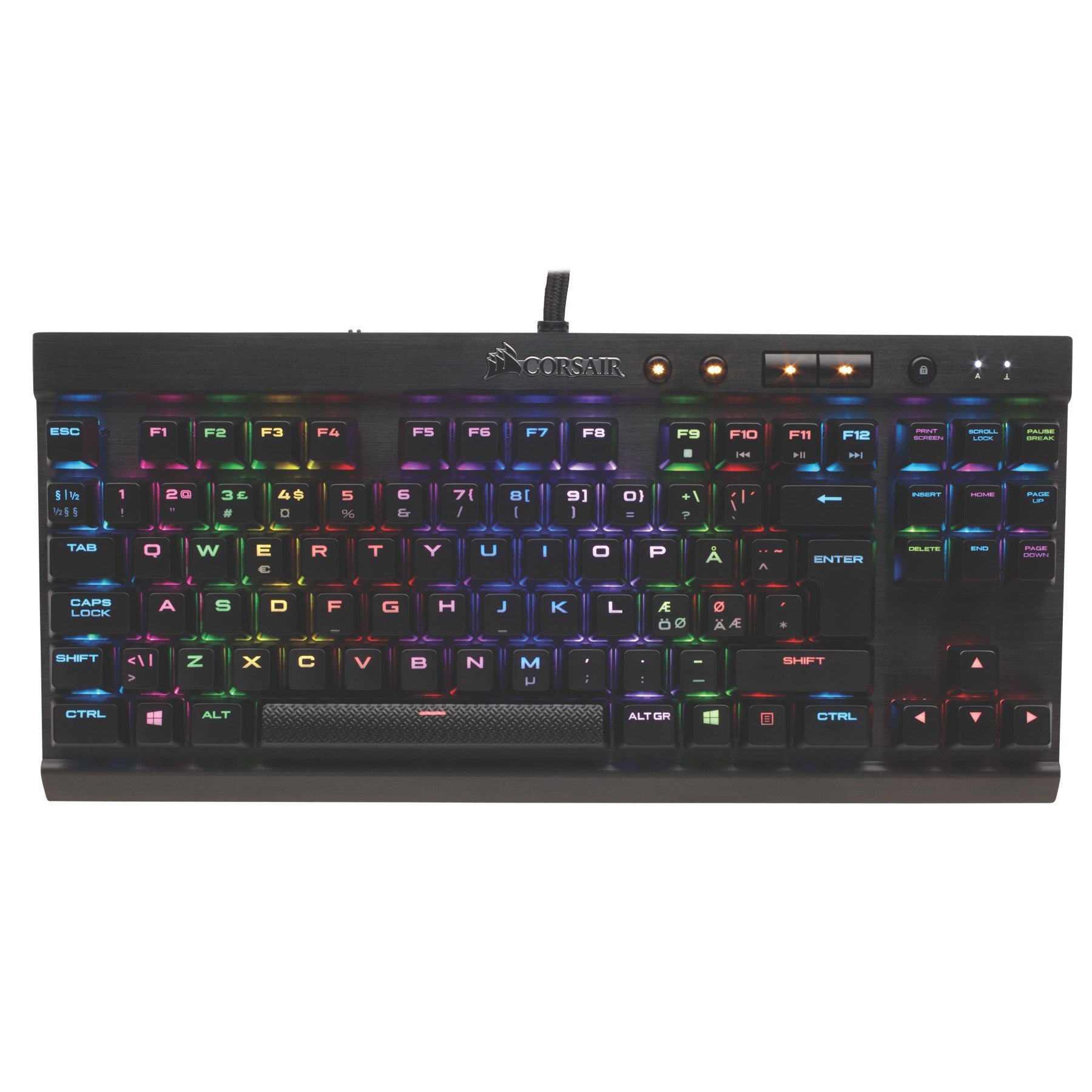 Corsair K65 Rapidfire RGB gamingtastatur - Elkjøp