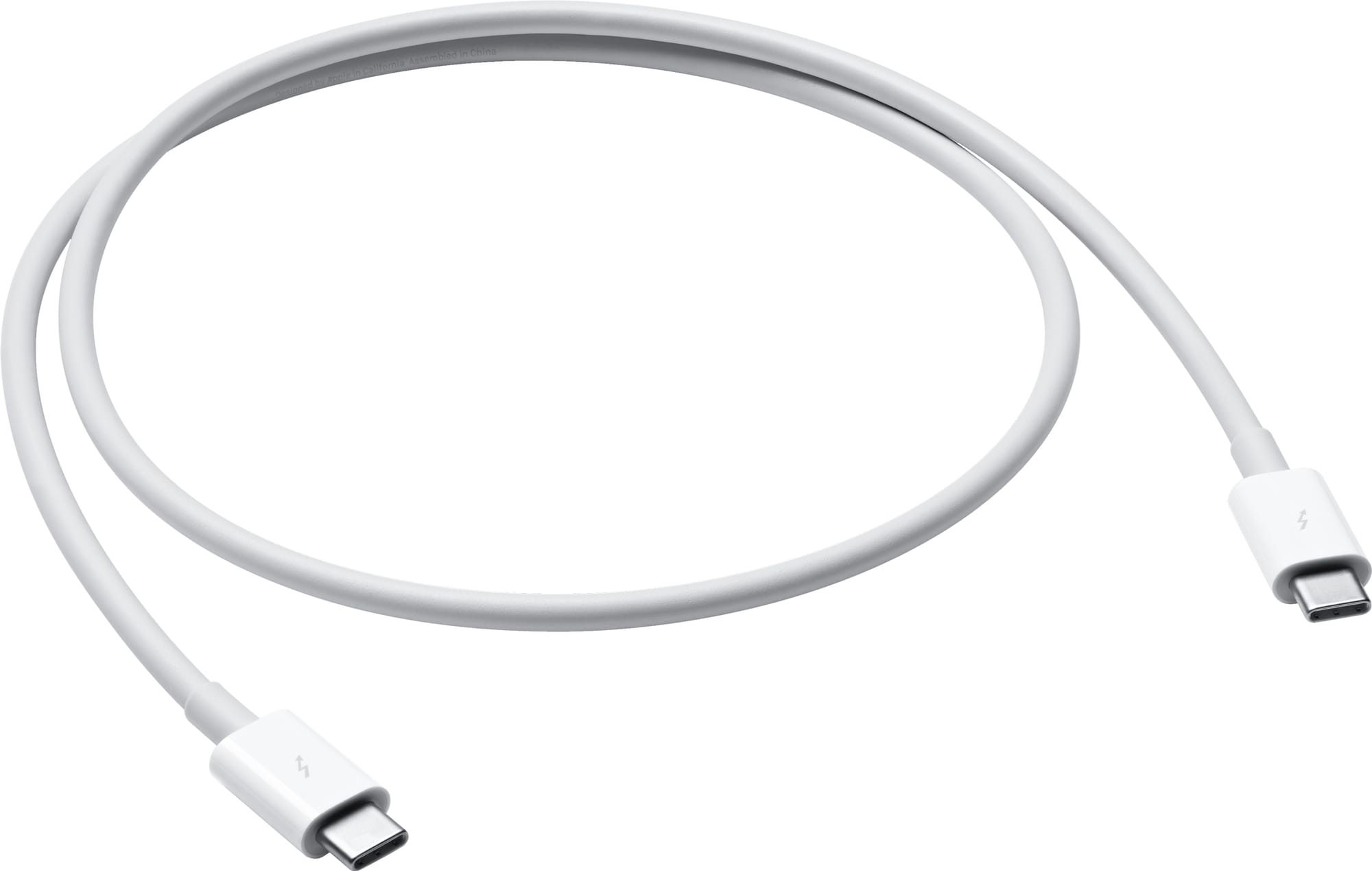 Apple Thunderbolt 3 USB-C-kabel (0,8 m) - Elkjøp