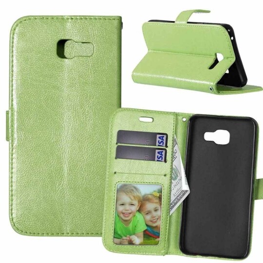 Lommebokdeksel 3-kort Samsung Galaxy A5 2016 (SM-A510F) - Grønn - Elkjøp