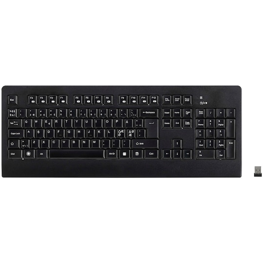 Advent trådløst tastatur (sort) - Elkjøp