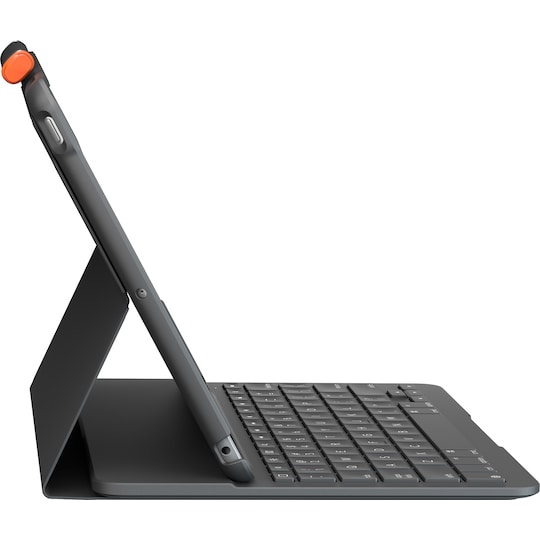 Logitech Slim Folio tastaturetui til iPad 9. generasjon - Elkjøp