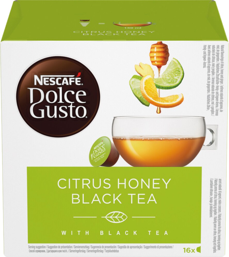 Nescafe Dolce Gusto kapsler - Citrus Honey Black Tea - Elkjøp
