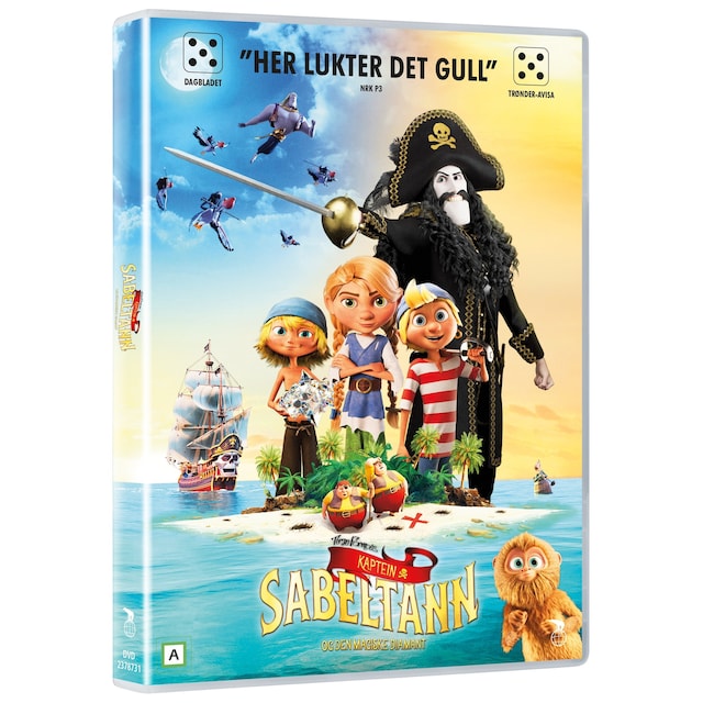 KAPTEIN SABELTANN OG JAKTEN PÅ DEN MAGISKE DIAMANT (DVD)