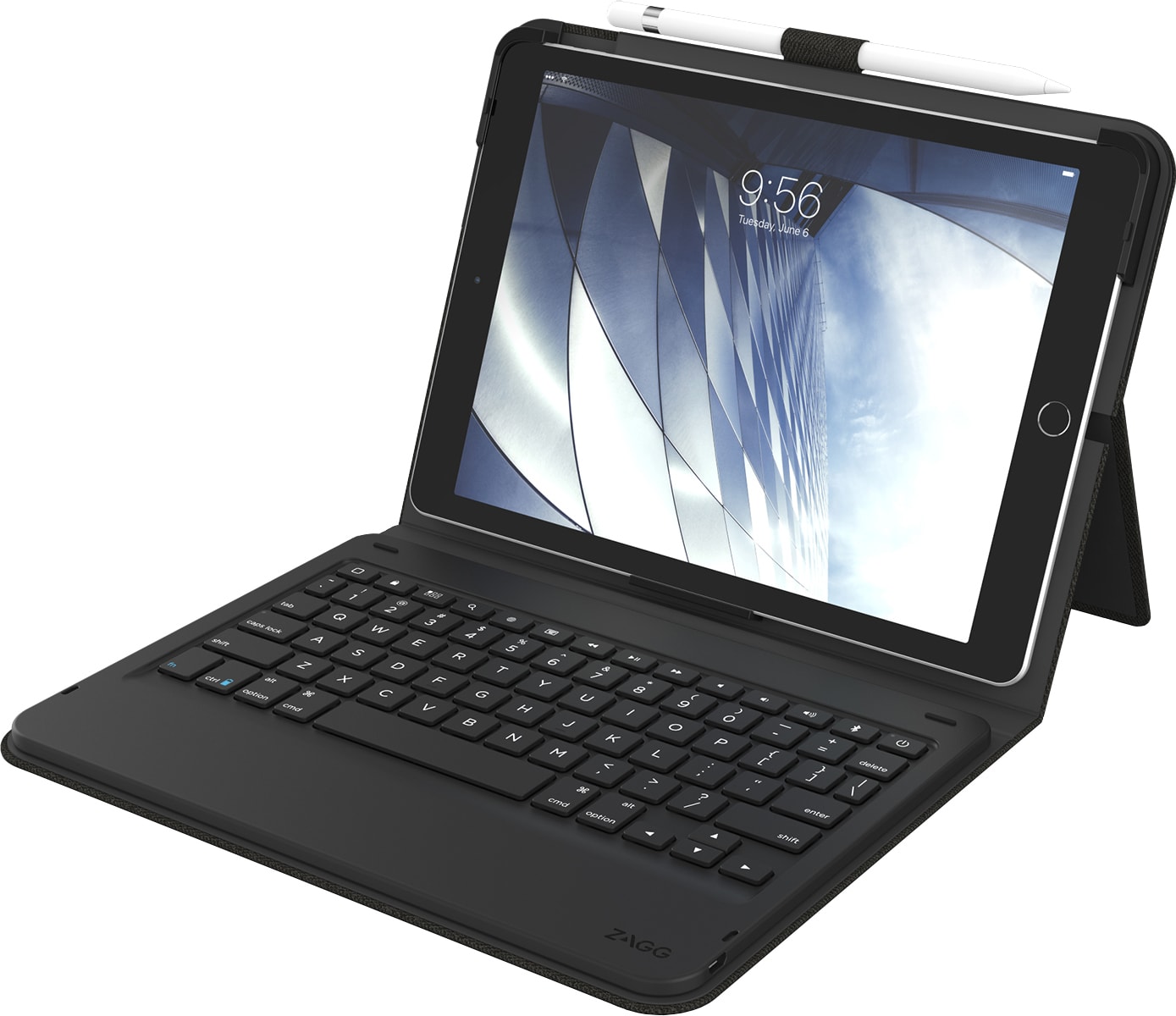 Zagg Messenger Folio tastatur og deksel til iPad 10,2"/iPad Air 3 -  Tilbehør iPad og nettbrett - Elkjøp