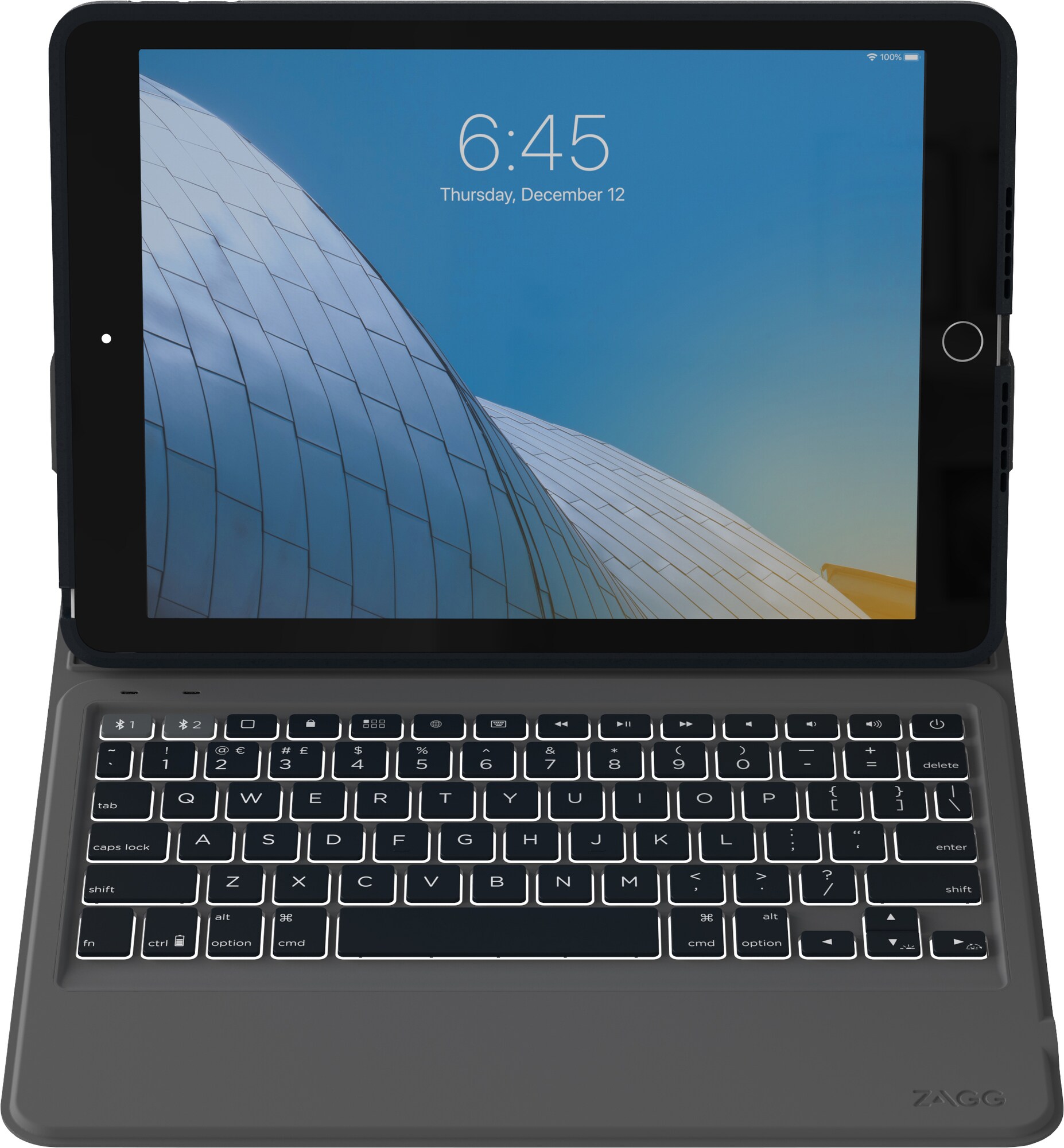 Zagg Rugged Messenger tastatur og deksel til iPad Pro 10,2" - Tilbehør iPad  og nettbrett - Elkjøp