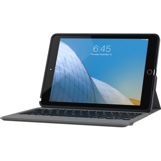Zagg Rugged Messenger tastatur og deksel til iPad 10,2" - Elkjøp