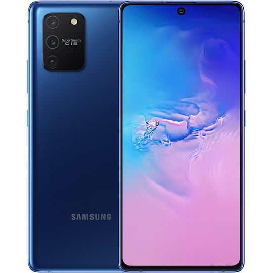 Samsung Galaxy S10 Lite smarttelefon (prism blue) - Elkjøp