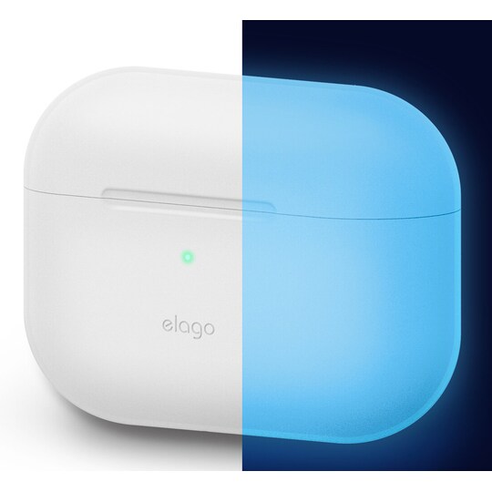 Elago AirPods Pro silikonetui (nightglow blue) - Elkjøp