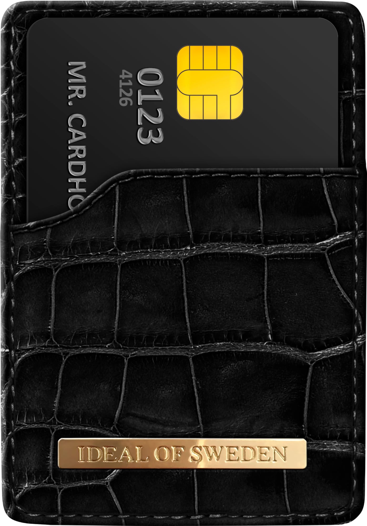 iDeal of Sweden magnetisk kortholder til mobil (noir croco) - Mobilholder -  Elkjøp