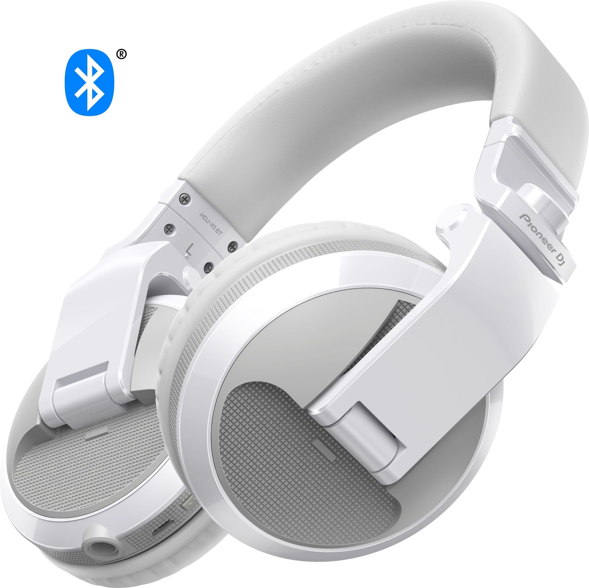 Pioneer HDJ-X5BT-W Bluetooth DJ hovedtelefon - Hvid - Elkjøp