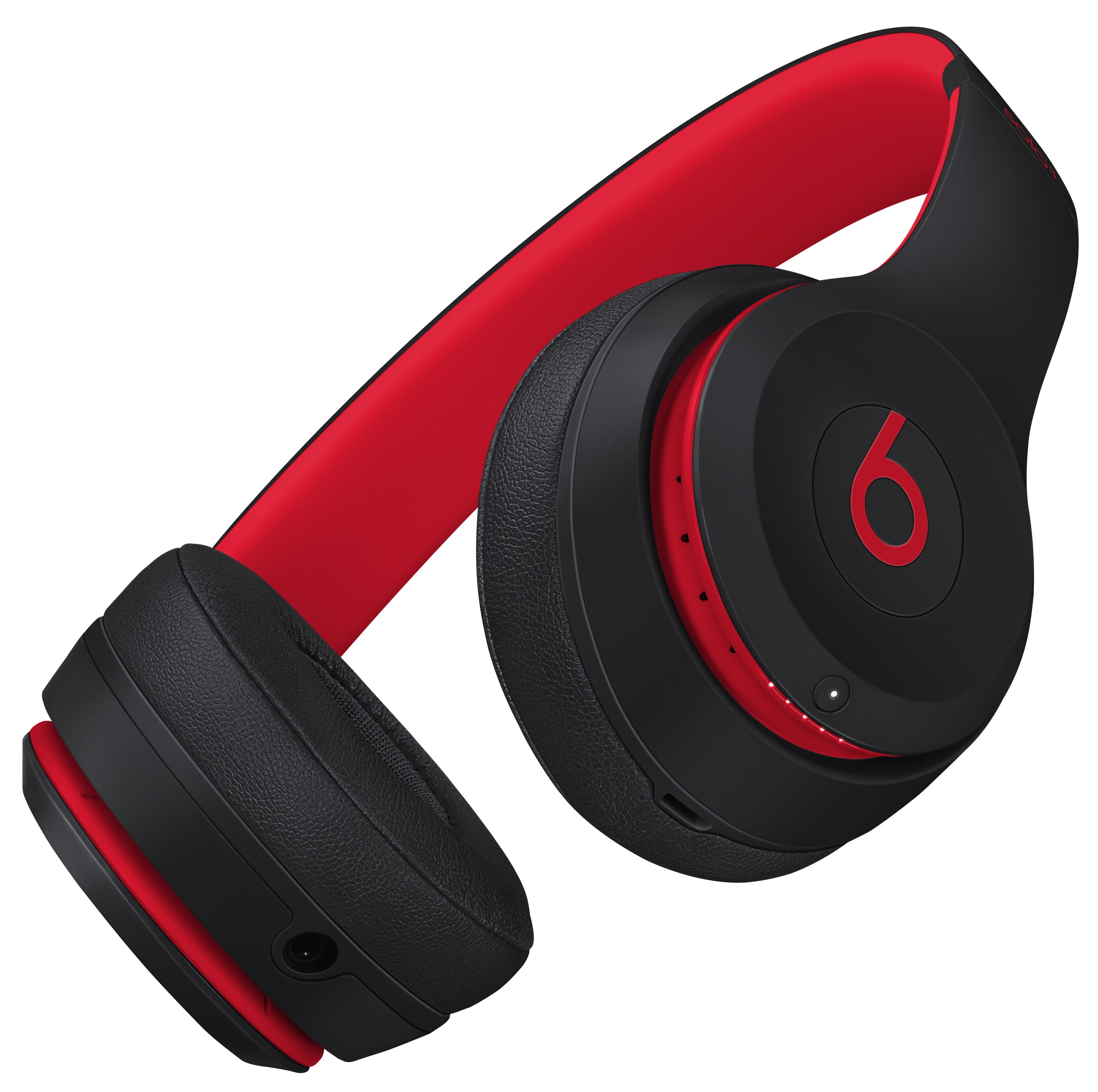 Beats Solo3 Wireless on-ear hodetelefoner (sort/rød) - Hodetelefoner -  Elkjøp