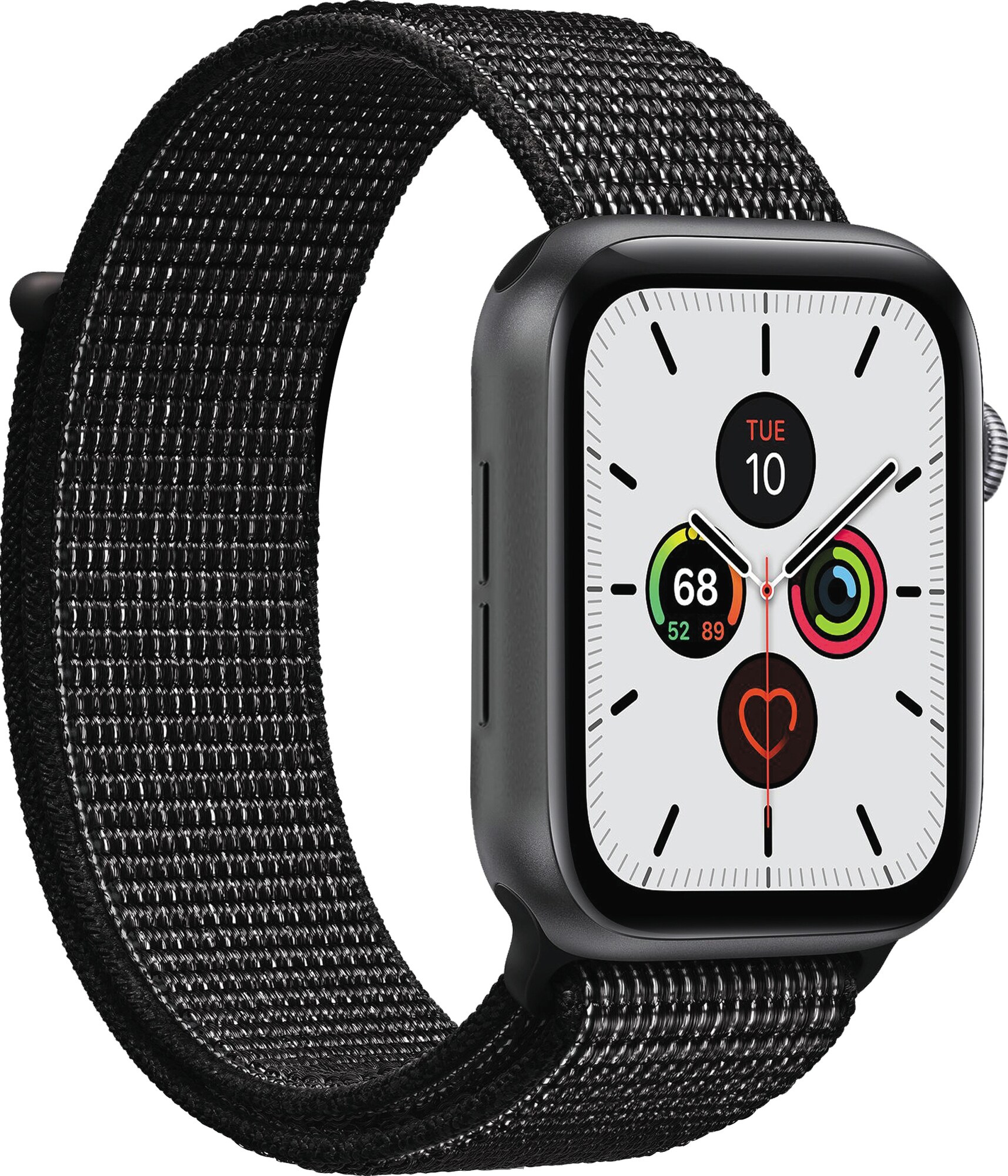 Puro nylonreim til Apple Watch 42-44 mm (sort) - Tilbehør klokker - Elkjøp