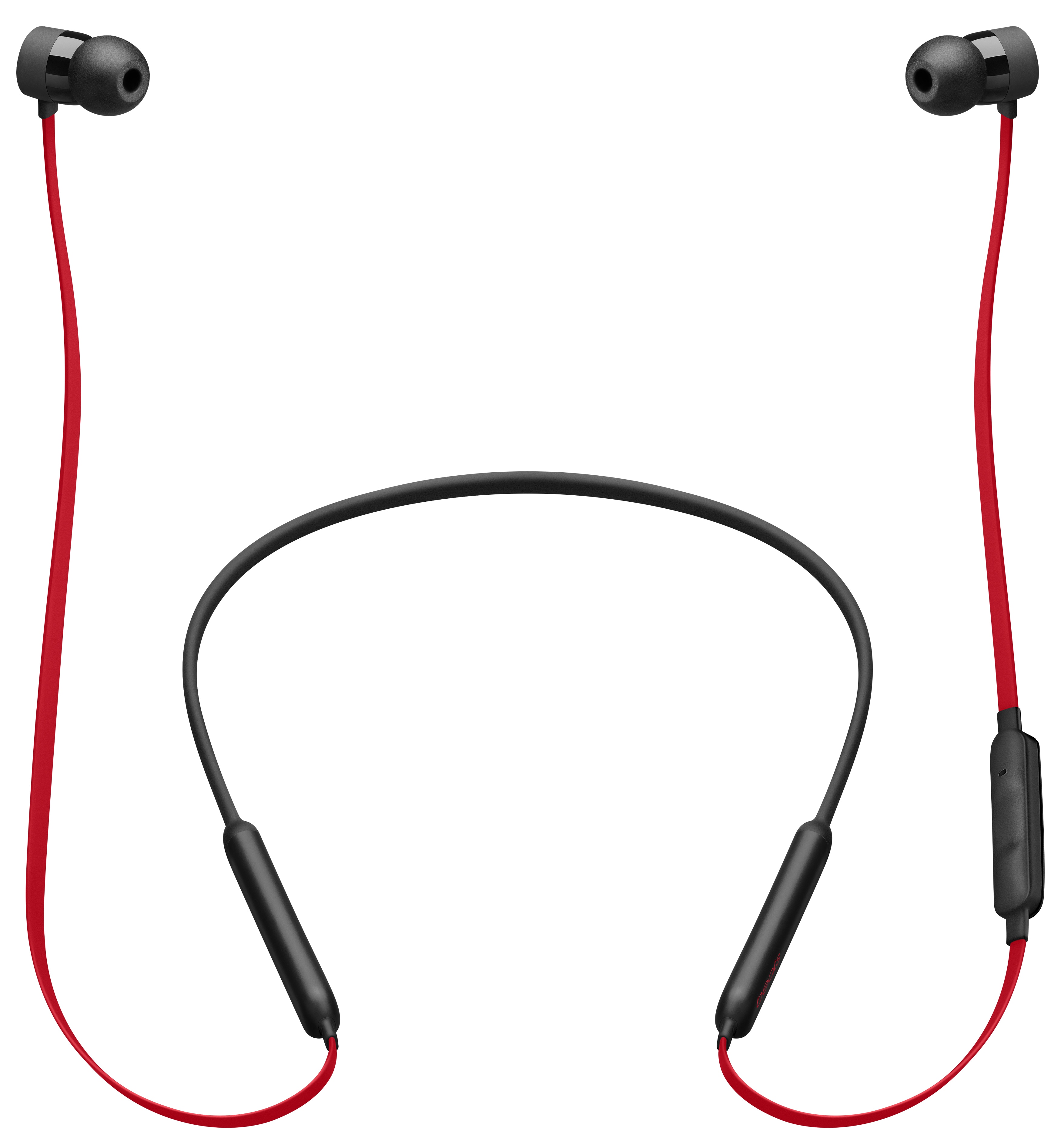 BeatsX in-ear hodetelefoner (sort/rød) - Hodetelefoner - Elkjøp