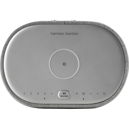 Harman Kardon Citation Oasis smart DAB+ alarmklokke (grå) - Elkjøp