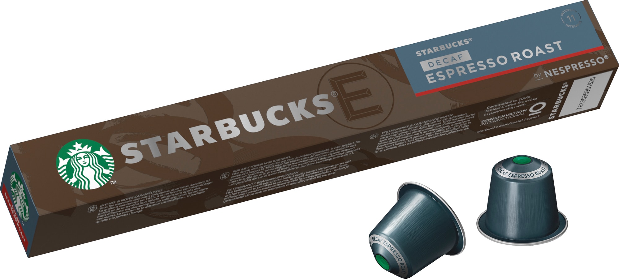 Starbucks by Nespresso Decaf Espresso Roast kapsler ST12429059 - Elkjøp