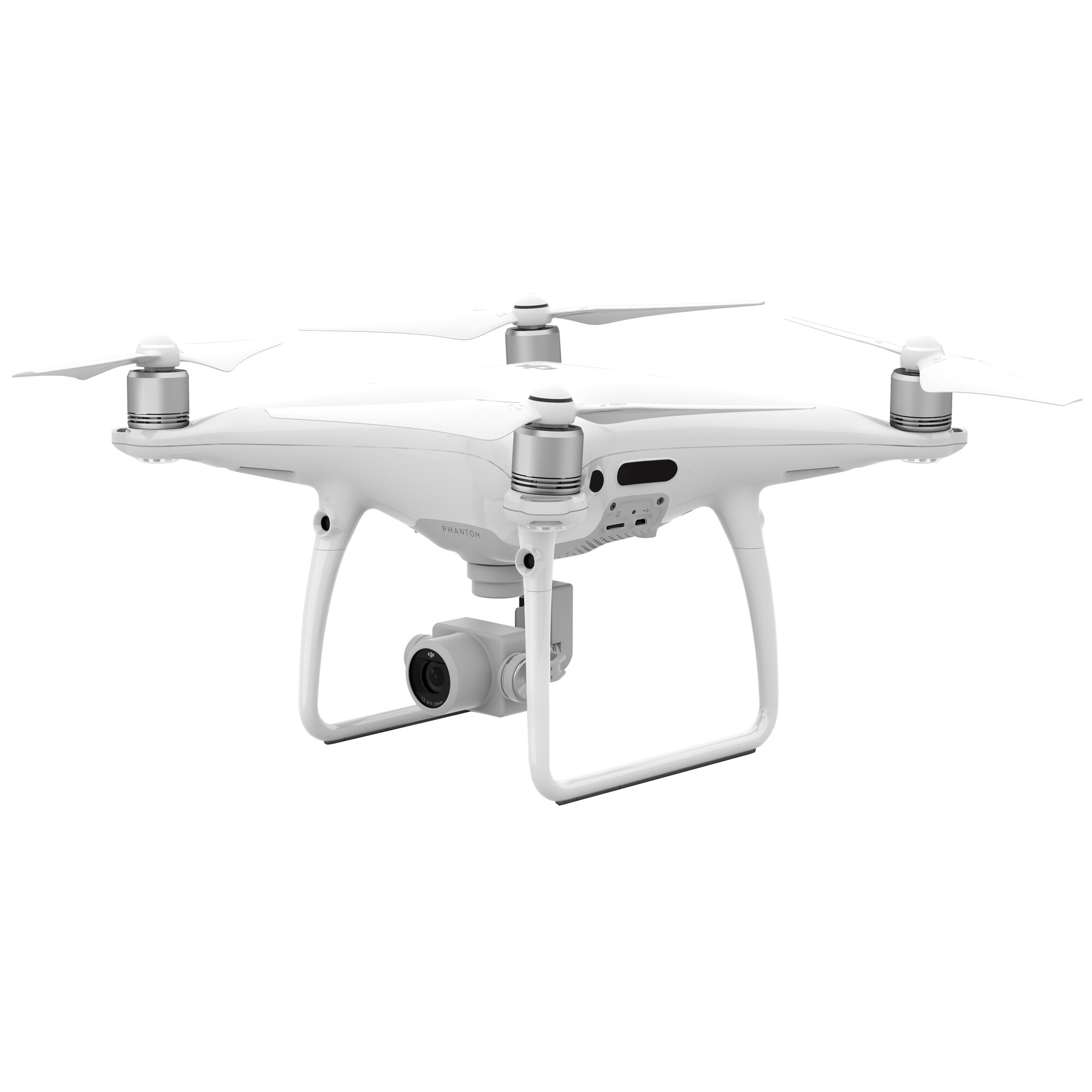 DJI Phantom 4 Pro drone med Plus fjernkontroll (hvit) - Droner og tilbehør  - Elkjøp