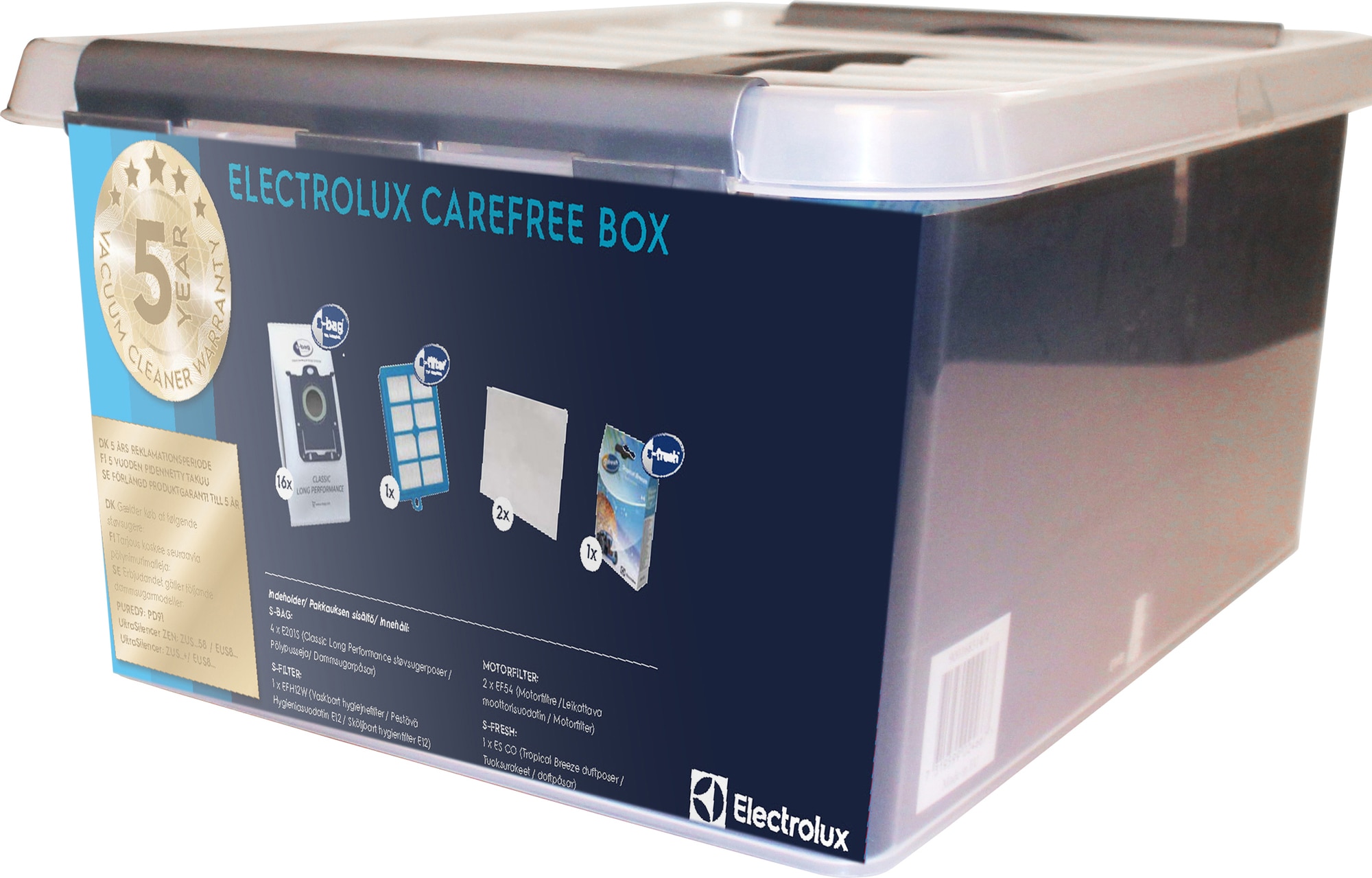 Electrolux Carefree Box 9009229213 til Electrolux støvsugerposer - Elkjøp
