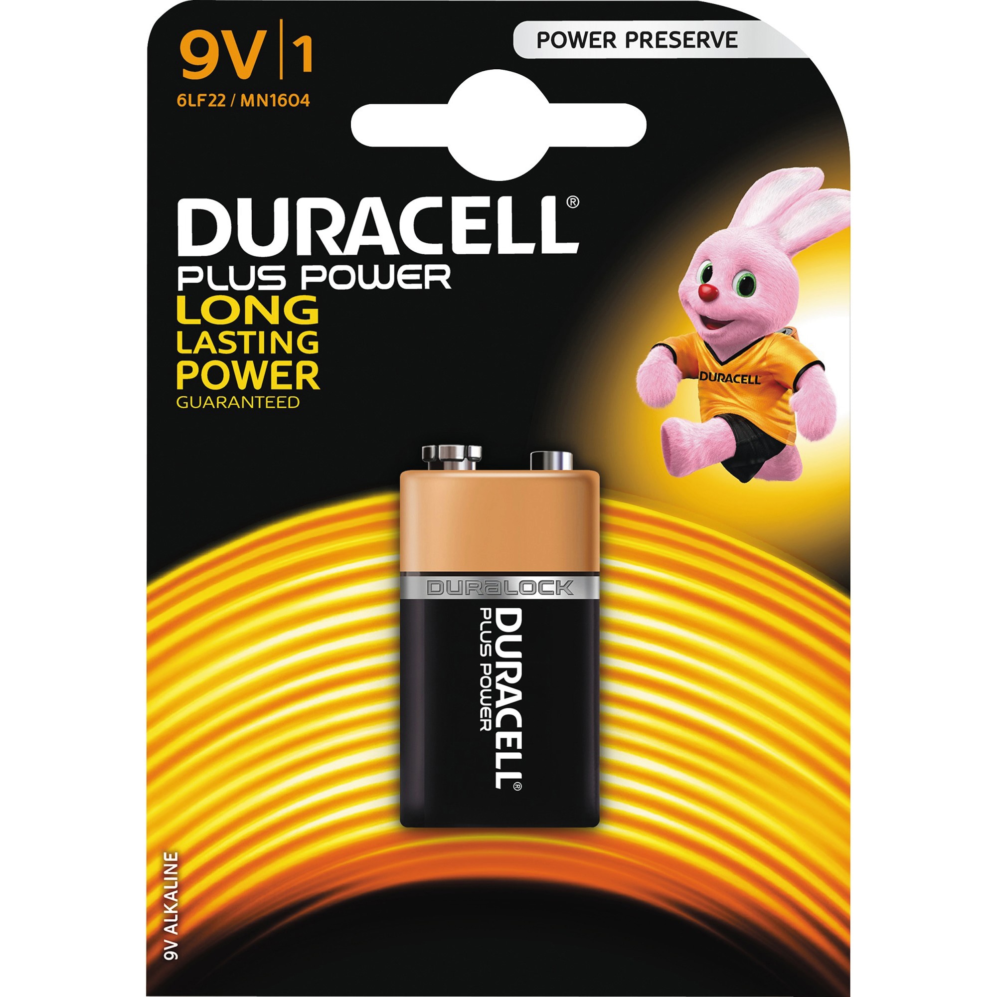 Duracell Plus Power 9V batteri - Elkjøp