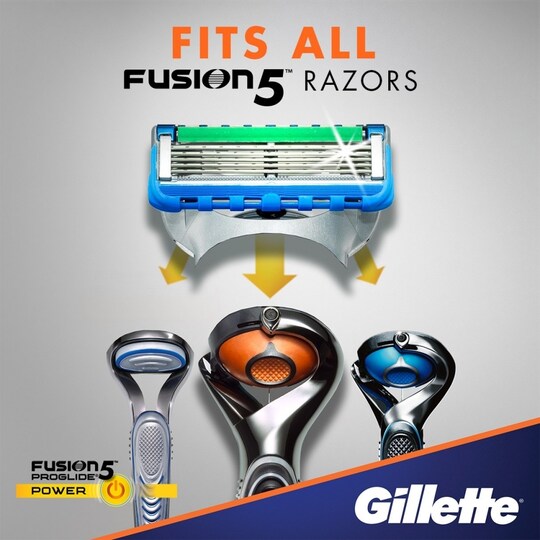 Gillette Fusion ProGlide Power Barberblad 4-pack - Elkjøp
