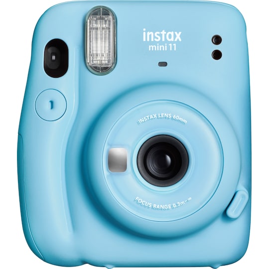 Fujifilm Instax Mini 11 kompaktkamera (blå) - Elkjøp
