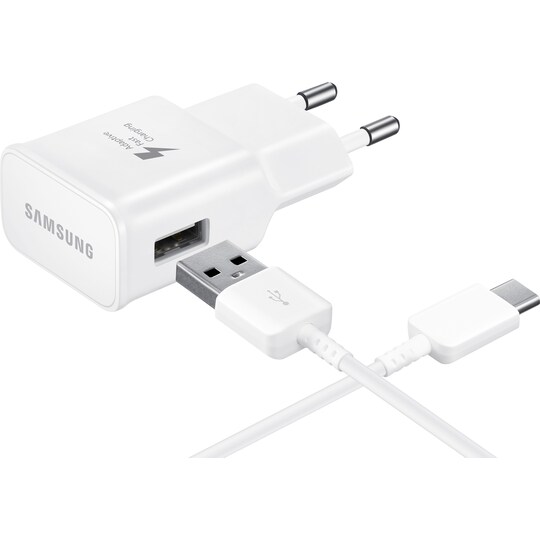Samsung USB-C vegglader (hvit) - Elkjøp