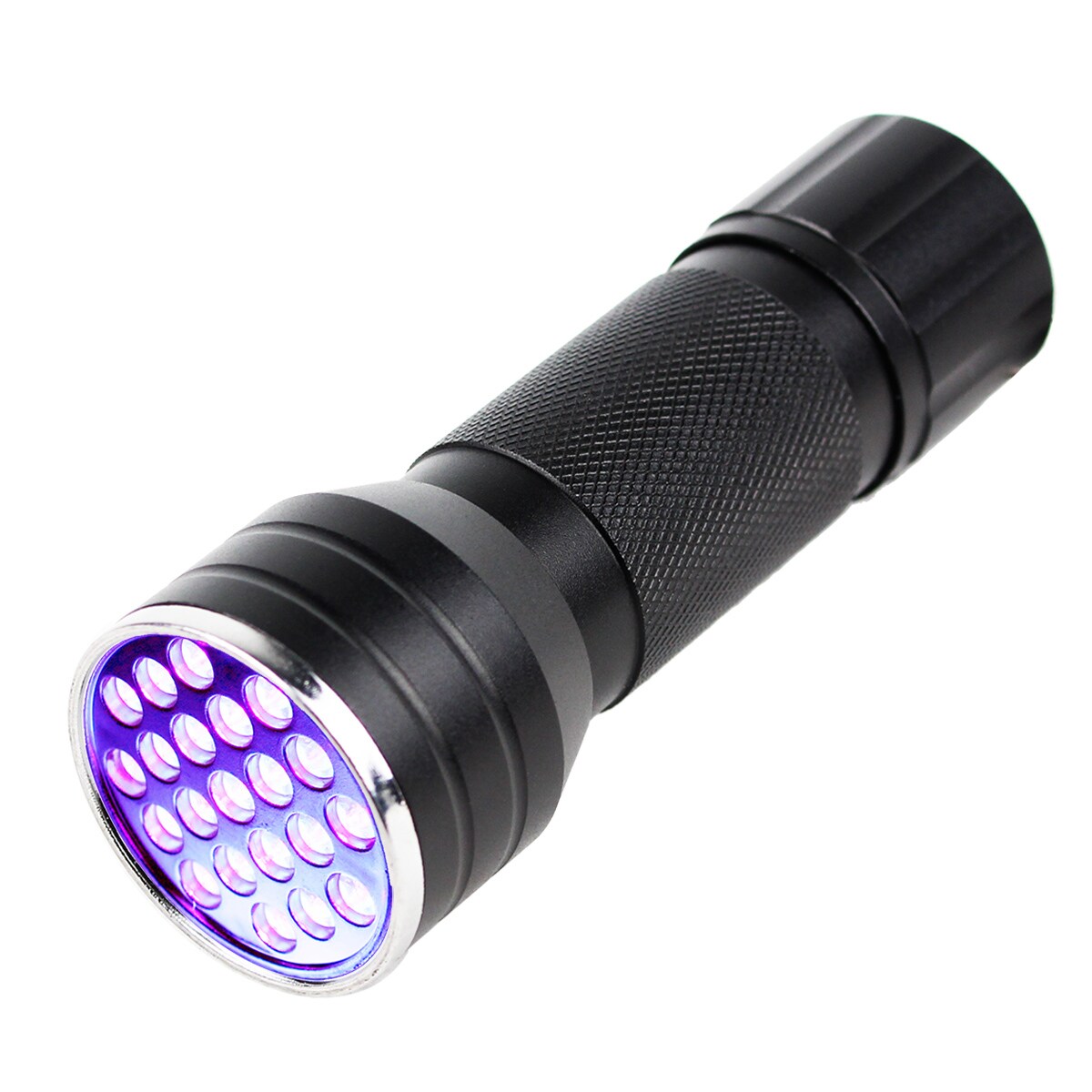 UV Lommelykt med 21 LED dioder - Lommelykter - Elkjøp