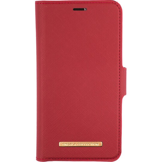 Gear Onsala Apple iPhone 11 Pro lommebokdeksel i skinn (saffiano red) -  Elkjøp