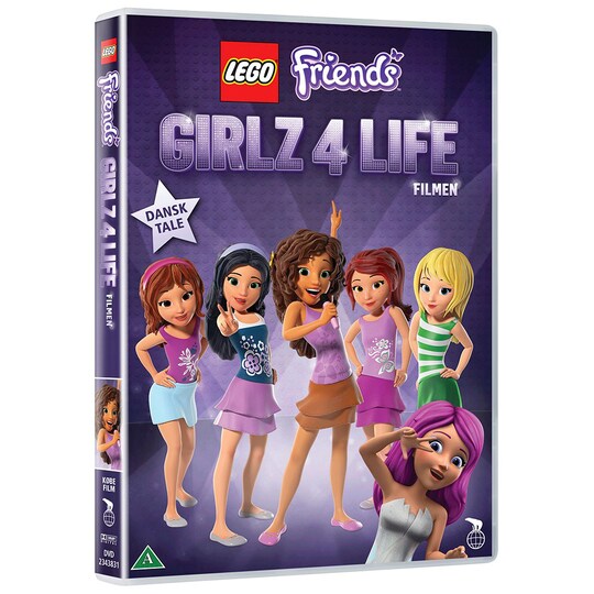 Lego Friends - Girlz 4 Life (DVD) - Elkjøp
