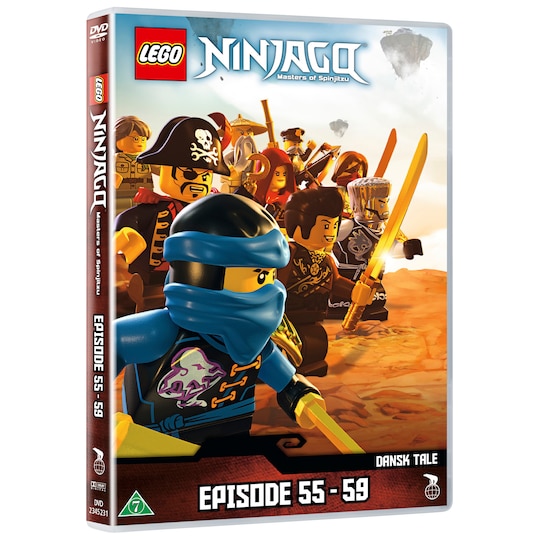 Lego Ninjago Episode 55-59 (DVD) - Elkjøp