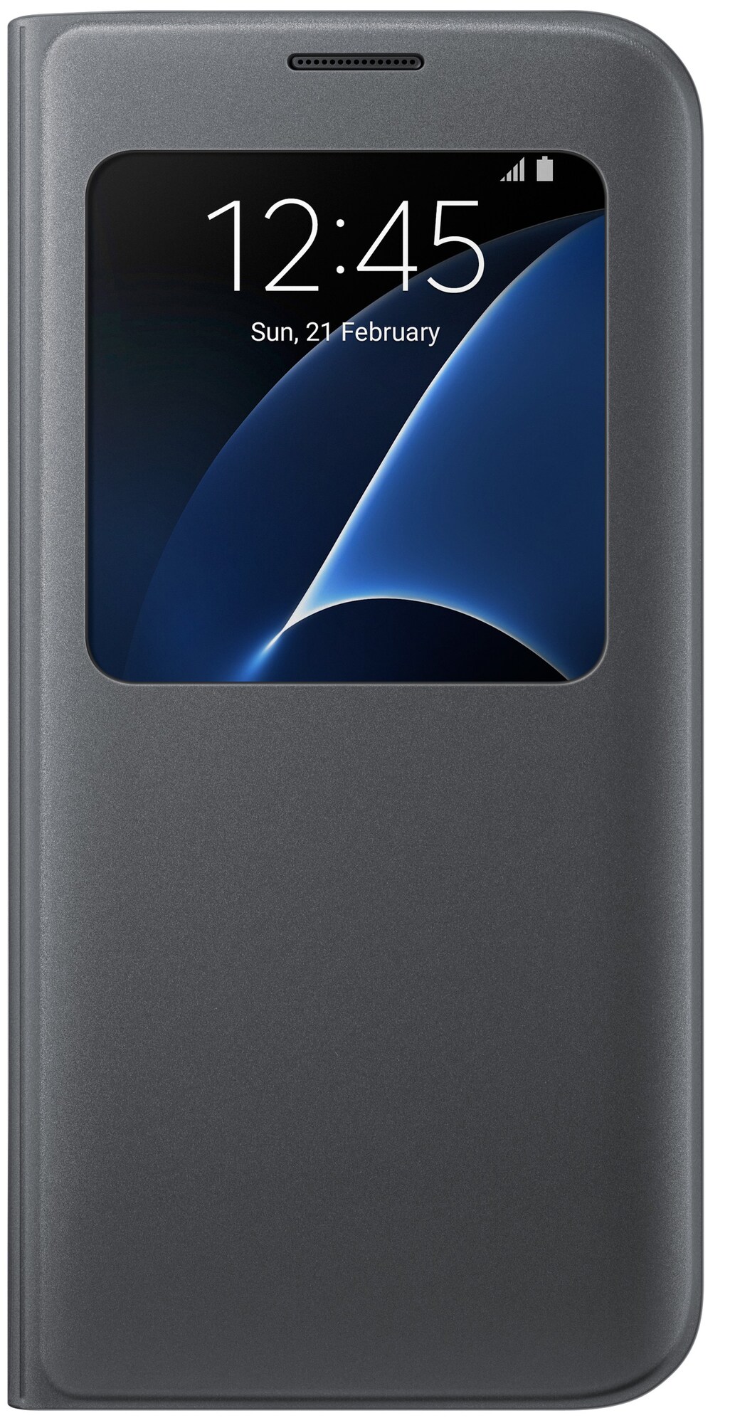 Samsung S View Flip deksel til Galaxy S7 edge (sort) - Deksler og etui til  mobiltelefon - Elkjøp