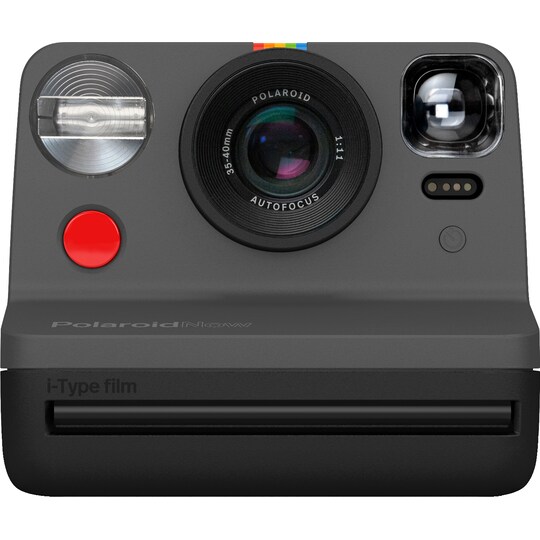 Polaroid Now analogkamera (sort) - Elkjøp
