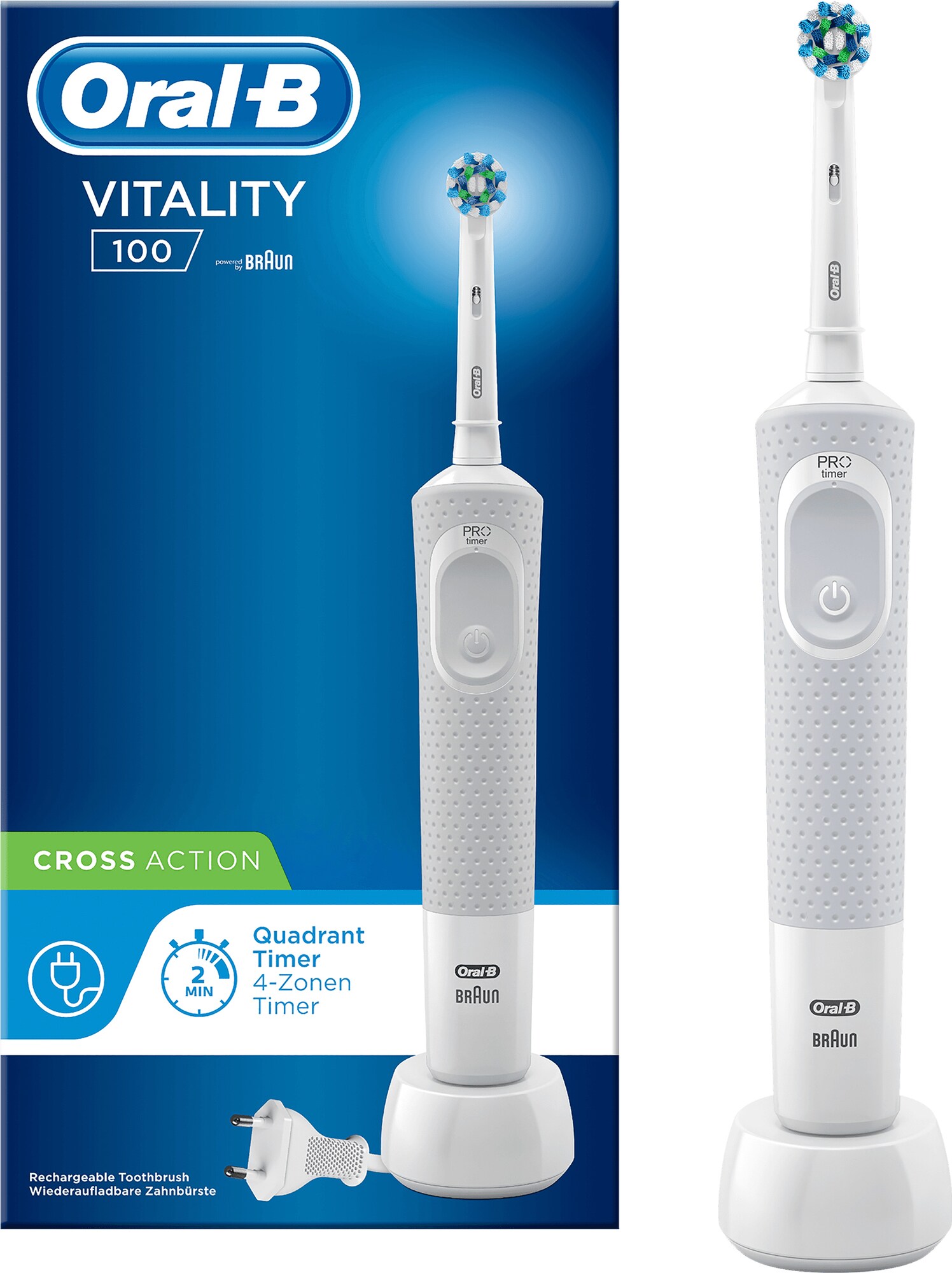 Oral-B Vitality 100 elektrisk tannbørste - Tannpleie - Elkjøp