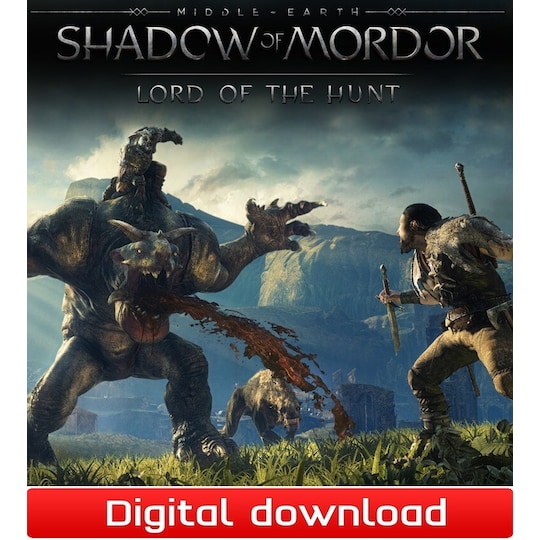 Middle-earth Shadow of Mordor - Lord of the Hunt - PC Windows Mac OSX -  Elkjøp