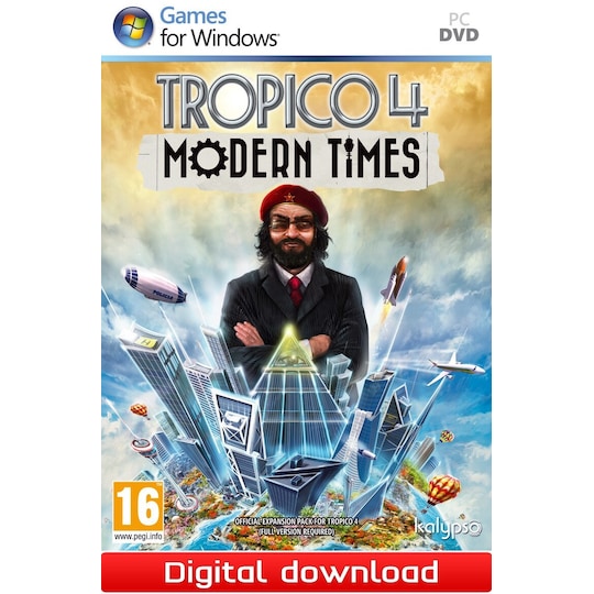 Tropico 4 Modern Times DLC - PC Windows - Elkjøp