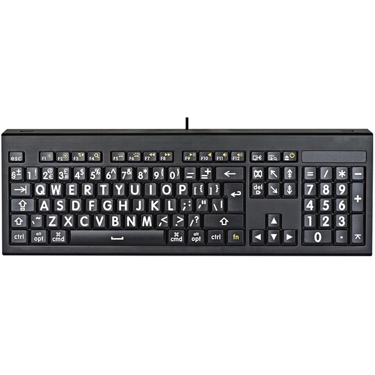 Logickeyboard XLPrint Mac ASTRA Tastatur - Elkjøp