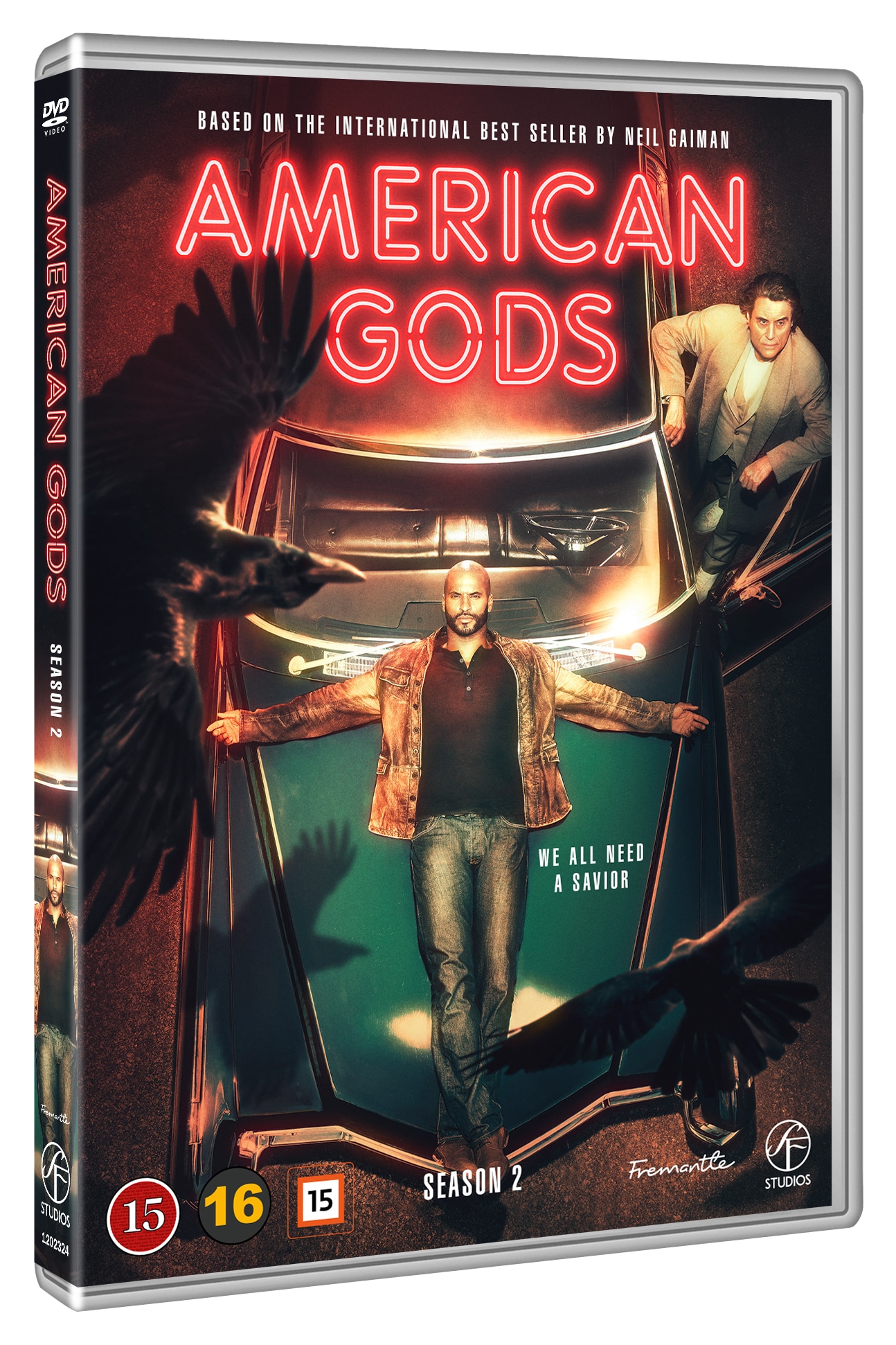 AMERICAN GODS - SEASON 2 (DVD) - Elkjøp