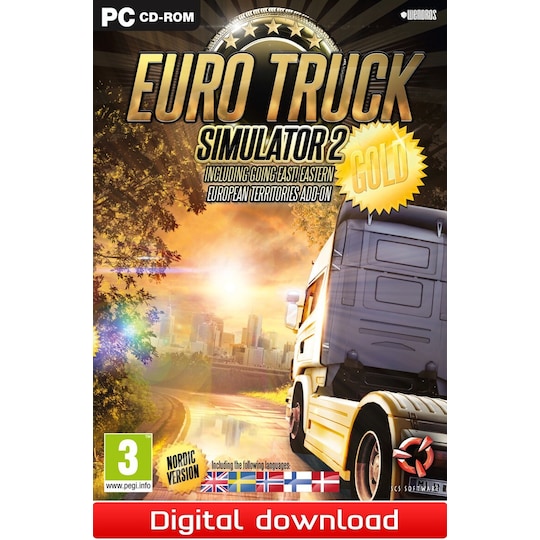 Euro Truck Simulator 2 Gold - PC Windows,Mac OSX,Linux - Elkjøp