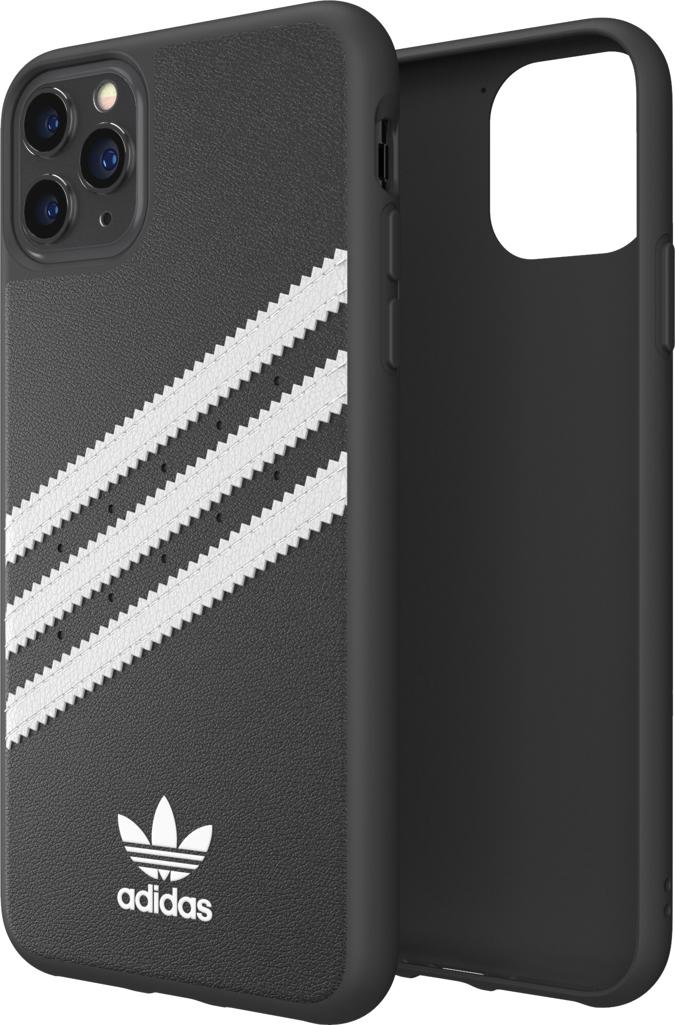 Adidas PU iPhone 11 Pro Max deksel (sort/hvit) - Deksler og etui til  mobiltelefon - Elkjøp