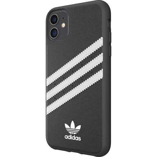 Adidas PU iPhone 11 deksel (sort/hvit) - Elkjøp
